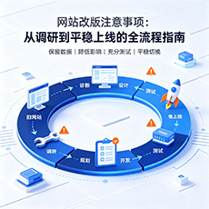 卫东建站-网站改版注意事项：从调研到平稳上线的全流程指南